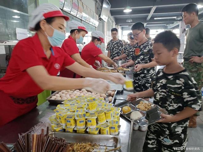 （军事研学夏令营）活动;就餐环境及用餐介