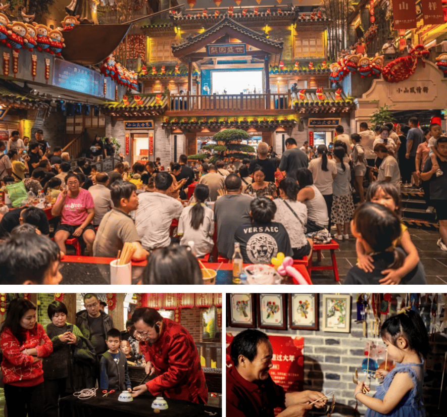 气氛美学”沉浸式文化主题餐饮引领城市文旅消费创意焕新PG麻将胡了2模拟器沉浸式餐饮｜从“味觉消费”到“(图1)